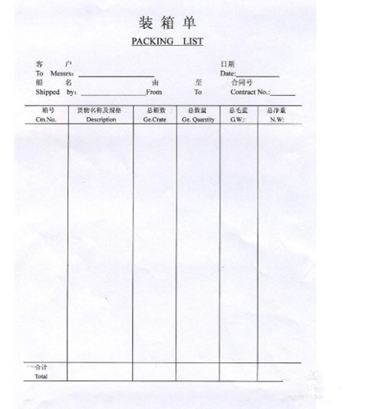 退運箱單手續(xù)